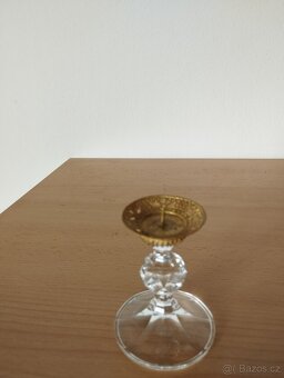 Skleněný svícínek - 2