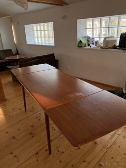 Stůl z masivu, rozkládací - 2