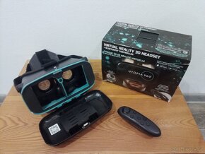 Brýle pro virtuální realitu RETRAK VR Headset s BT ovladačem - 2