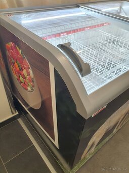 JAKO NOVÝ profi GASTRO sklo mrazák truhla DOPRAVA - 2