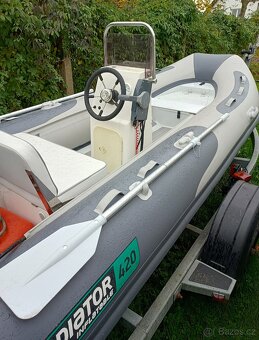 Nafukovací člun Gladiator RIB 420 AL-A  nový - 2