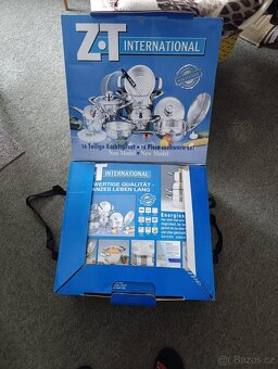 Originální nová sada 16-ti hrnců z nerezové oceli - 2