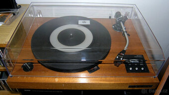 Hi-Fi gramofon TSLA NC-450 po GO za 8.200 Kč, přenoska OM-10 - 2