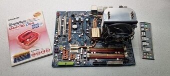 Gigabyte ga-p35-ds4 + procesor intel core 2 quad - 2