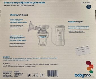 Elektrická odsávačka mateřského mléka - nová - 2