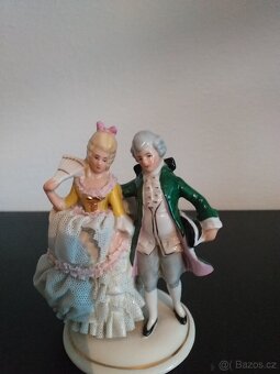 Soška- secesní pár - 2