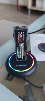 SDokovací stanice pro SSD M.2 PCIE/NVMe,M.2 SATA III,nová. - 2