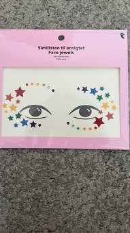 Třpytivé kamínky na obličej - 2