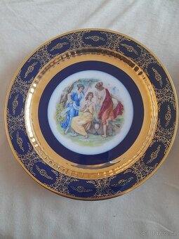 prodám sadu šálků a velké talíře - 2