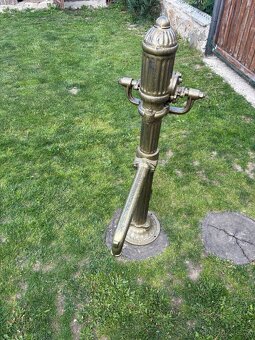 Ruční pumpa na vodu,litinová pumpa,dekorace - 2