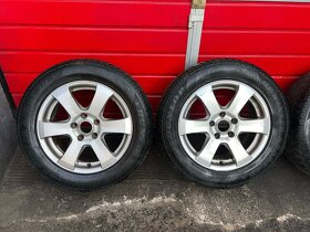 ALU kola 16" 7J ET40 + zimní pneu Dunlop 225/55/R16 - 2
