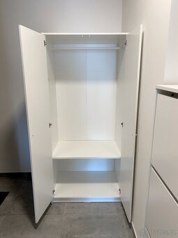 Šatní skříň bílá IKEA - 2