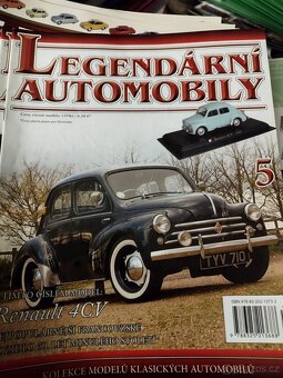 Prospekty legendární automobily - 2