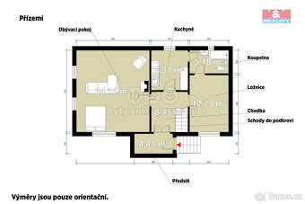 Prodej rodinného domu, 73 m², Myslív - 2