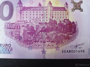 0 Euro Souvenir bankovka BRATISLAVA 2018 - CHYBOTISK - 2