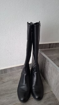 Dámske vysoké kozačky,velikost 36. - 2