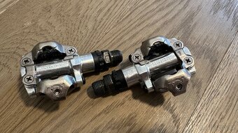 Nášlapné oboustranné SPD pedály Shimano PD-M520 - 2