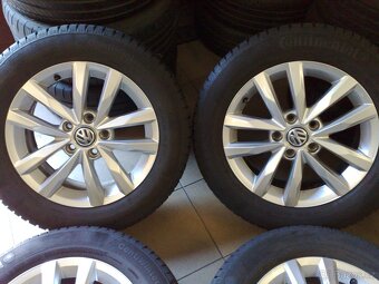 alu kola 5x112 r16 original vw touran 205/60/16 - 2