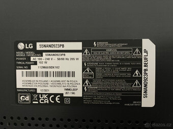 TV LG 55NANO923PB - 2