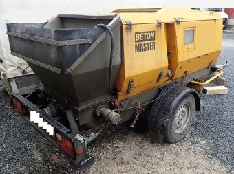 15m3/h betonpumpa 25mm přívěs SPZ TURBOSOL b.master (3x) - 2