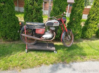 Jawa 250 Californian NECKERMANN ne perak panelka kývačka - 2