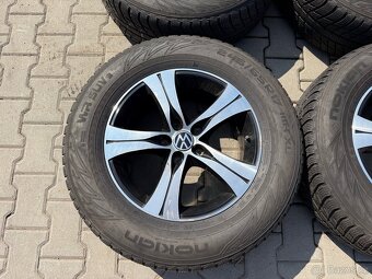 4x al kola 5x120 17 + pneu zimní 245/65 R17 - 2