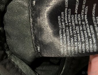 ANGELO LITRICO KOŽÁRNA-100% LEATHER BLACK PÁNSKÁ BUNDA XXL - 2
