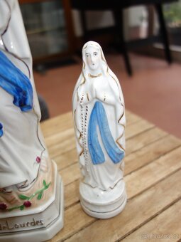 Dvě sošky - Panenka Marie Lourdská č. 2 - 2