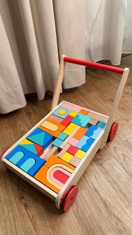 dětská dřevěná stavebnice - 2