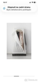 Šatní skříň bílá - 2