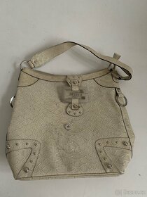 Dámská kabela-taška GUESS, objemná, krémová - 2