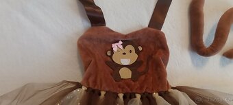 Dětský kostým - šaty opička, vel. 110 - 2