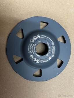 Diamantový brusný talíř (cup wheel) Ø 125 mm – beton - 2