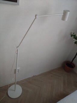 NYMÅNE Stojací/čtecí lampa, bílá - 2