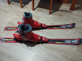 Dětské lyže 100cm s botami - 2
