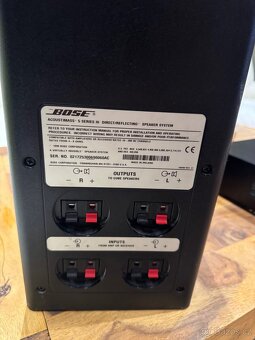 Subwoofer Bosé + reprak + mixážní zesilovač - 2