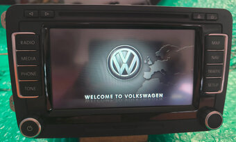 VW Originál RNS 510 led,SD,DVD,Navi,Rádio,Telefon-TOP - 2