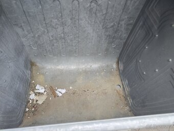 Popelnice pozinkova 1100 l - 2