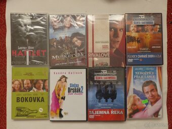 Tři mušketýři, MASH, 6. smysl, Bokovka,Nesmiřitelní- DVD - 2