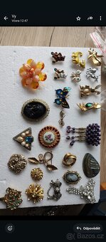 Bižuterie, brož - 2