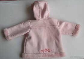 Dívčí zimní kabátek 6-9m - 2