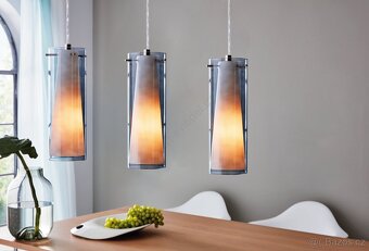 Lustr trojramenný designový - 2