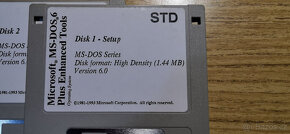 PRODÁM DISKETY MS-DOS 6.0 - 2