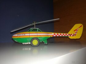 Vrtulník kovový, sběratelský kousek - 2