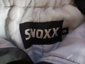 Dětské černé zimní kalhoty Snoxx, vel. 128 - 2