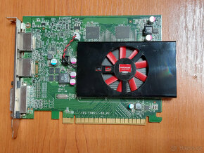 AMD Radeon R7 450 4GB, rozlišení 4K 60Hz 2x DP, DVI - 2
