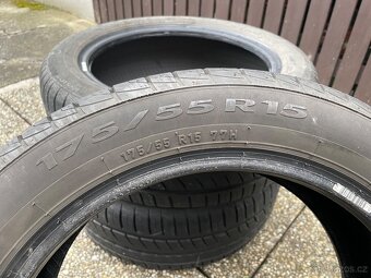 Prodám Pirelli Cinturato P1, 175/55 R15 letní - 2