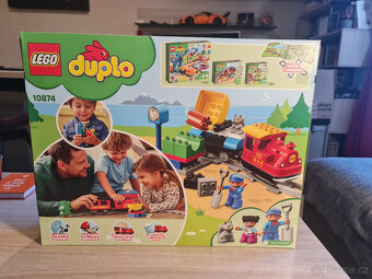 LEGO® DUPLO® 10874 Parní vláček + mini dárek - 2