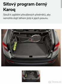 síťový program karoq - 2