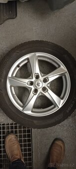 ALU kola Kamiq, Scala 5x100 195/60 R16 zimní Hankook - 2